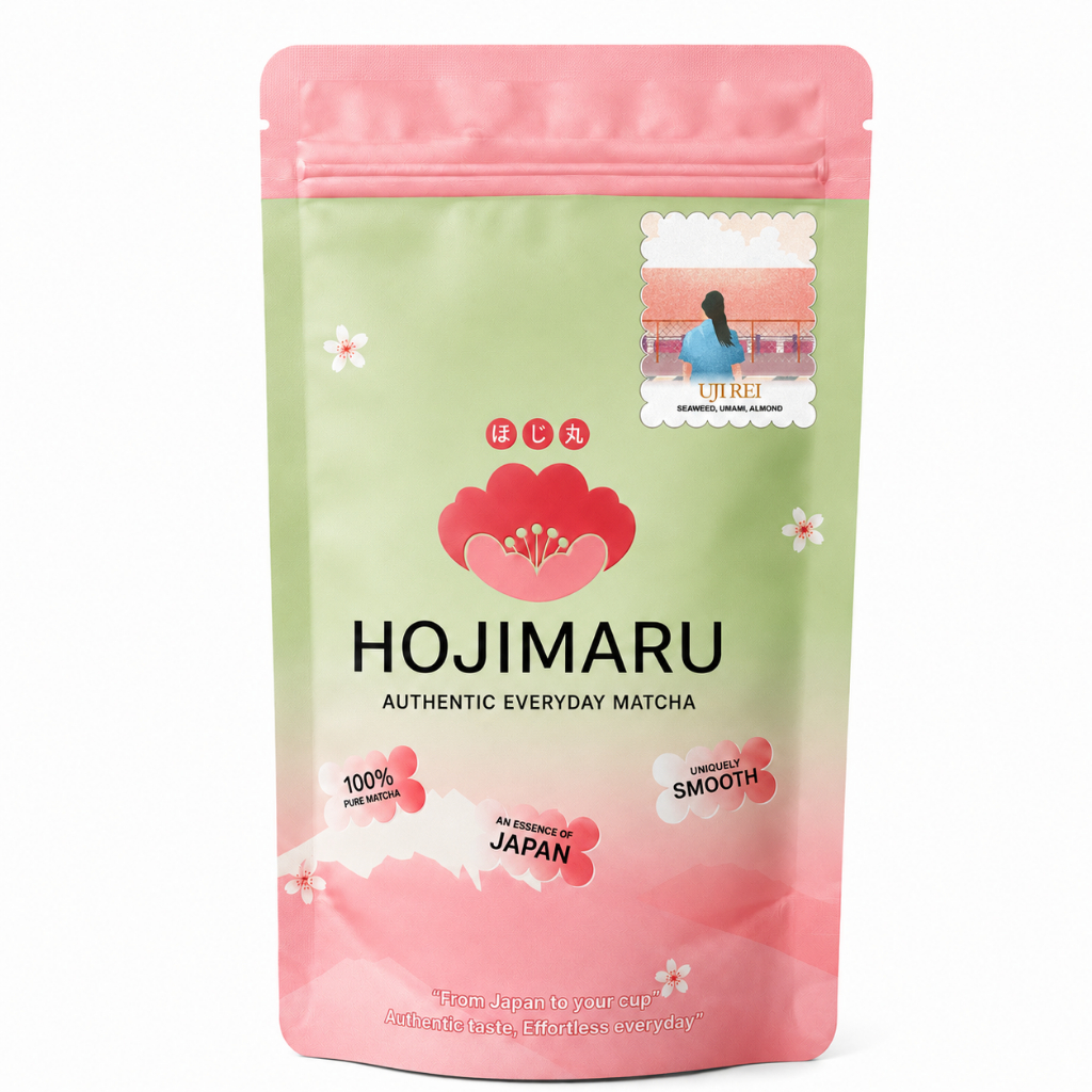 (HOJIMARU) Uji Rei Ceramonial Grade มัทฉะจากเมืองอูจิ บดด้วยวิธีโม่หิน