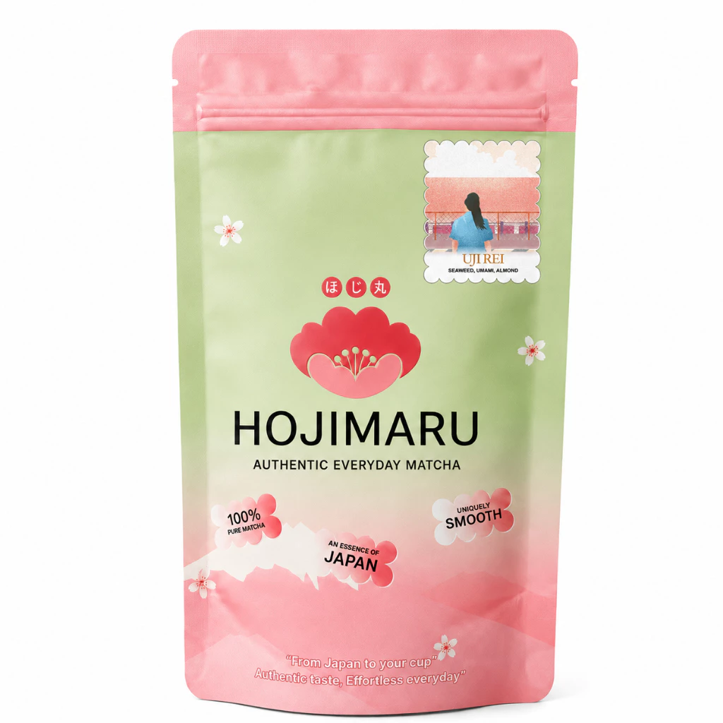 (HOJIMARU) Uji Rei Ceramonial Grade มัทฉะจากเมืองอูจิ บดด้วยวิธีโม่หิน