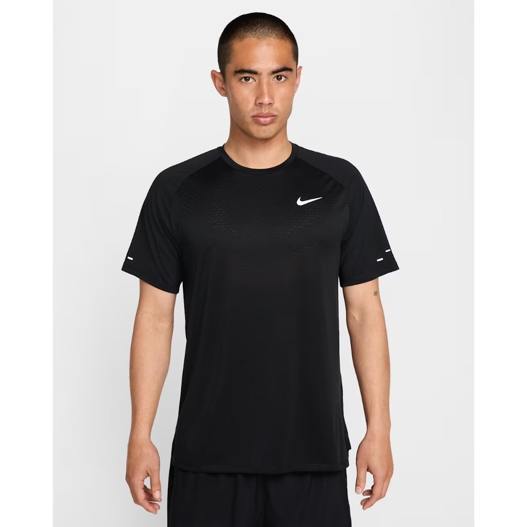 เสื้อวิ่งแขนสั้นผู้ชาย Nike Stride Dri-FIT ADV ของแท้ ป้ายไทย