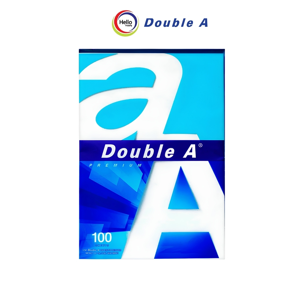 Double A กระดาษ A4 หนา 80 แกรม   1 แพ็ค กระดาษถ่ายเอกสาร กระดาษA4 มี 40/100 แผ่น รูปที่ 3