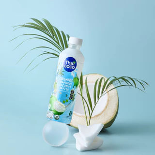[24 ขวด] น้ำมะพร้าวน้ำหอมออร์แกนิค ไทยโคโค่ (Thai Coco) Organic Namhom Coconut Water 350 ml.