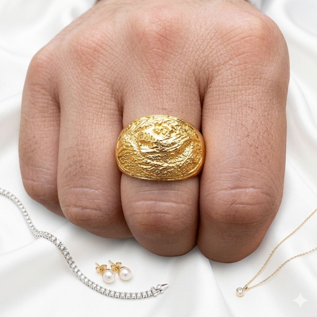 แหวนไมครอนลายมังกรตันขนาดเทียบเท่า 1 บาท งานสวยเหมือนแท้ใส่ทนนาน มีบริการเก็บเงินปลายทาง