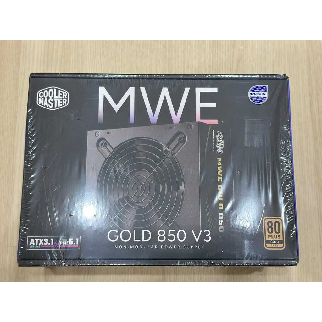 POWER SUPPLY (อุปกรณ์จ่ายไฟ) COOLER MASTER MWE GOLD 850 V3 - 850W 80 PLUS GOLD BLACK ATX ของใหม่ มือ