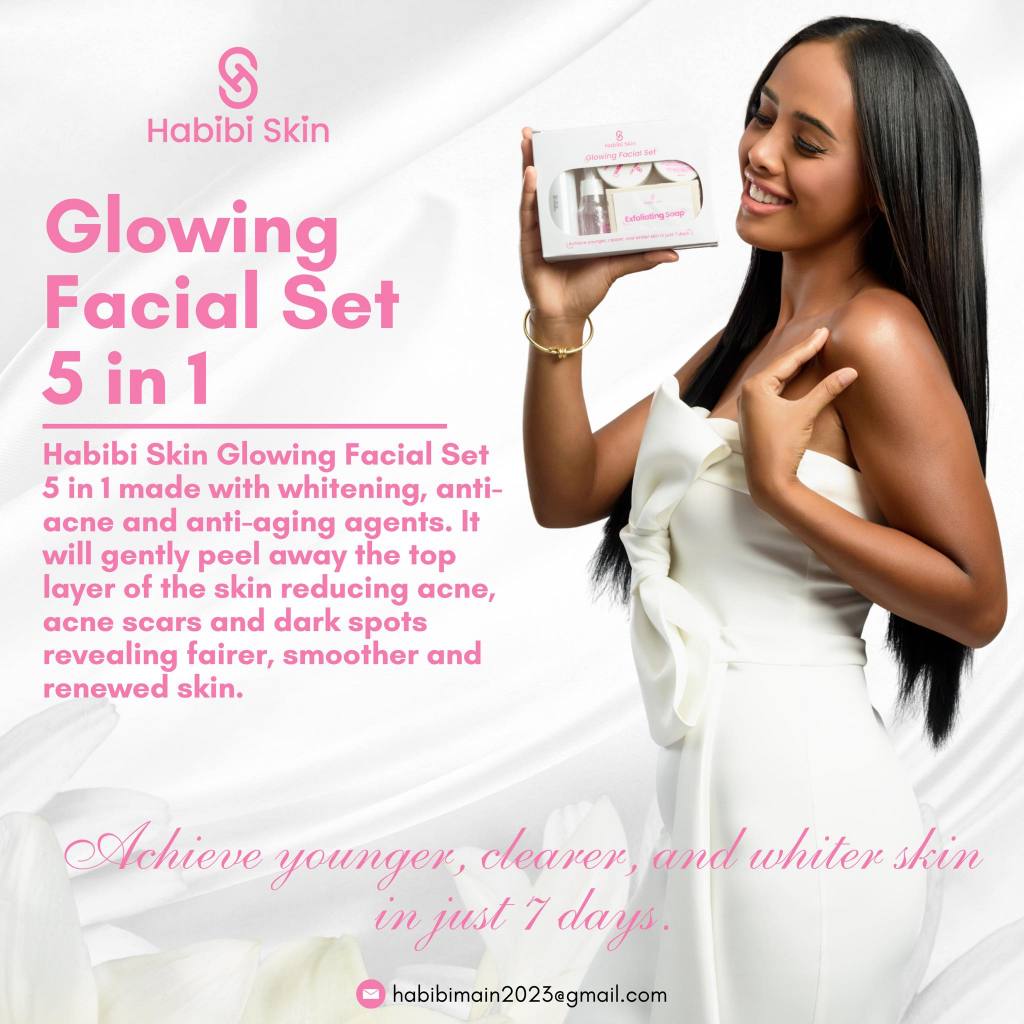 Habibi Glowing Facial Set