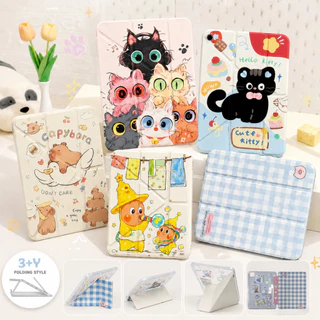 Air6 7 8 Pro11 2024 เคสตัวY เคสไอแพด สําหรับ gen7/gen8/gen9 10.2 ipad case Gen10/11A16 Air4 Air5 10.9 Pro11 2022mini6/7