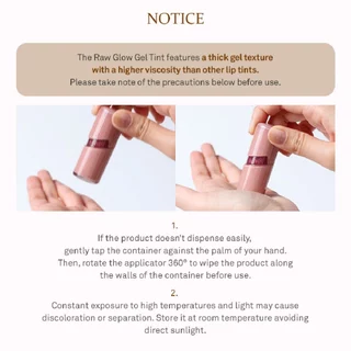 hince Raw Glow Gel Tint RAW AS IS | hince Official Store