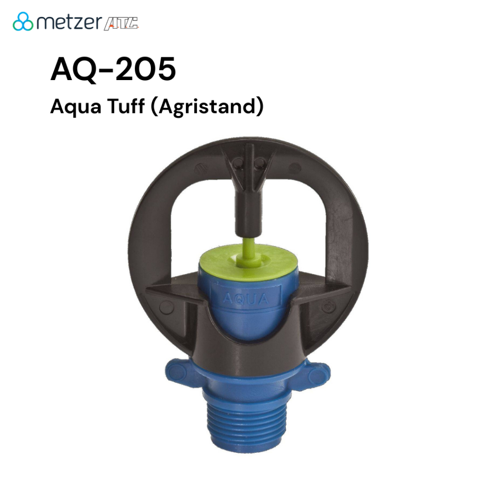 Metzer ATC หัวสปริงเกอร์ รุ่น AQ-205 Aqua Tuff (Agristand) รดน้ำรอบต้น ครอบคลุม 6 เมตร