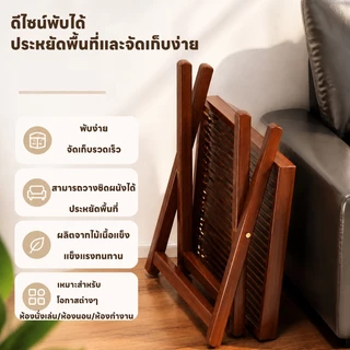 โต๊ะพับไม้อลูมิเนียม ขนาดกว้างเก็บของได้สูง ไม่พังง่าย พับเก็บง่าย ไม่รบกวนพื้นที่