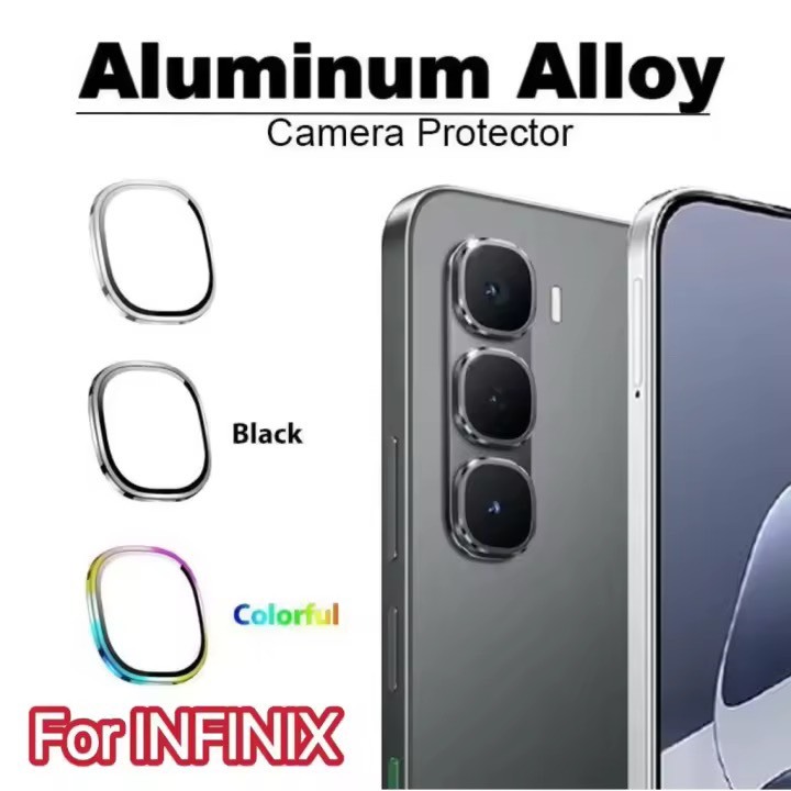 ฟิล์มป้องกันสำหรับกล้อง Infinix Hot 60 50 Pro Plus 50Pro + 60i 50i Hot60 4G 5G เลนส์ครอปกล้อง ราคาถูก Shopee Lazada