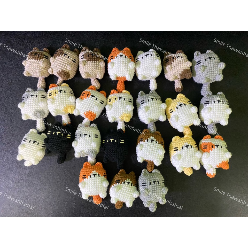Crochet Cat Normal | Udon | Mini Udon : สามารถระบุลายได้ คอสตอมได้ หากอยากได้ราคาส่งติดต่อหลังไมค์ !