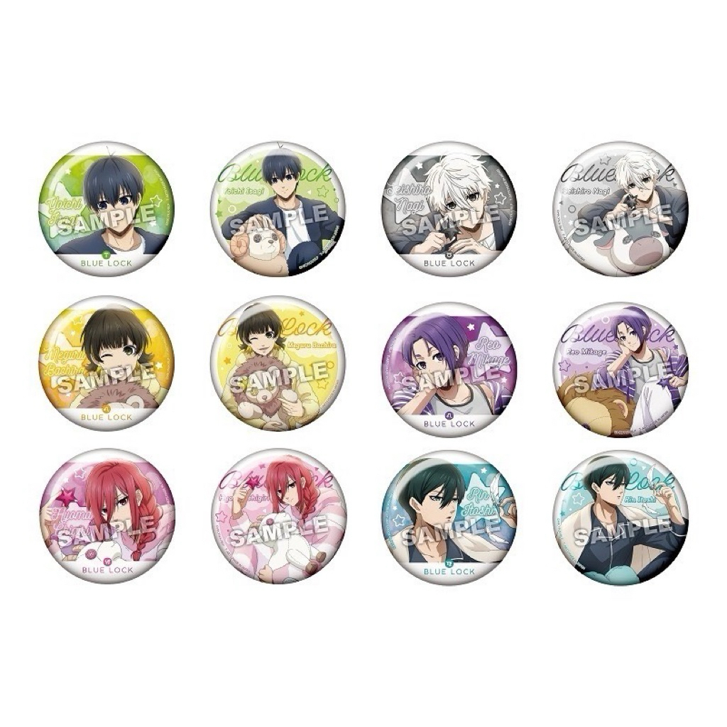 *สุ่ม* [พร้อมส่ง✅ ลิขสิทธิ์แท้💯] Blue Lock Zodiac Sign Trading Can Badge