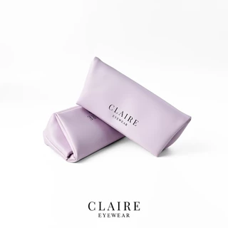 CLAIRE : Gummy Glasses Bag สี Grape — กระเป๋าแว่นสุดนุ่มนิ่ม | Limited Edition