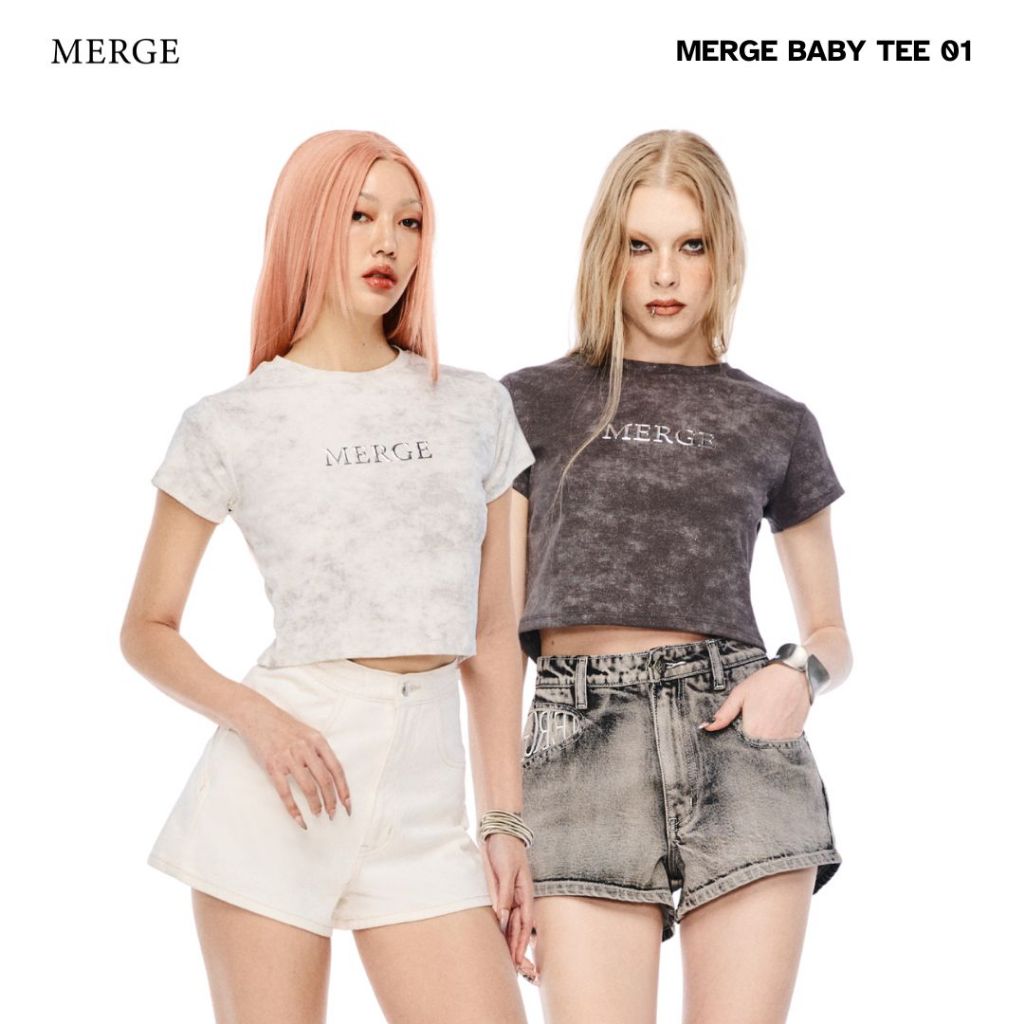 Merge Official - Merge Baby Tee 01 (พร้อมส่ง)