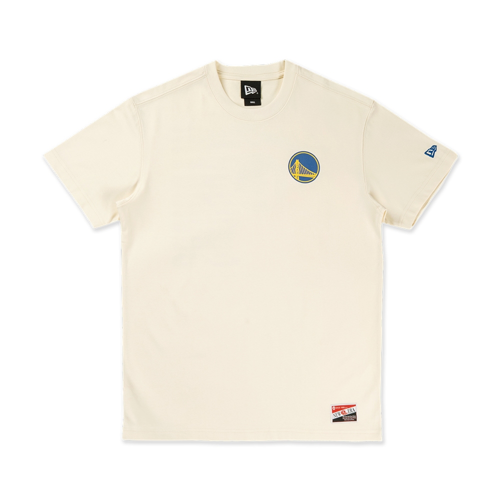 เสื้อยืดแขนสั้น New Era รุ่น Golden State Warriors League Mix Game Day Chrome White Short Sleeve T-Shirt