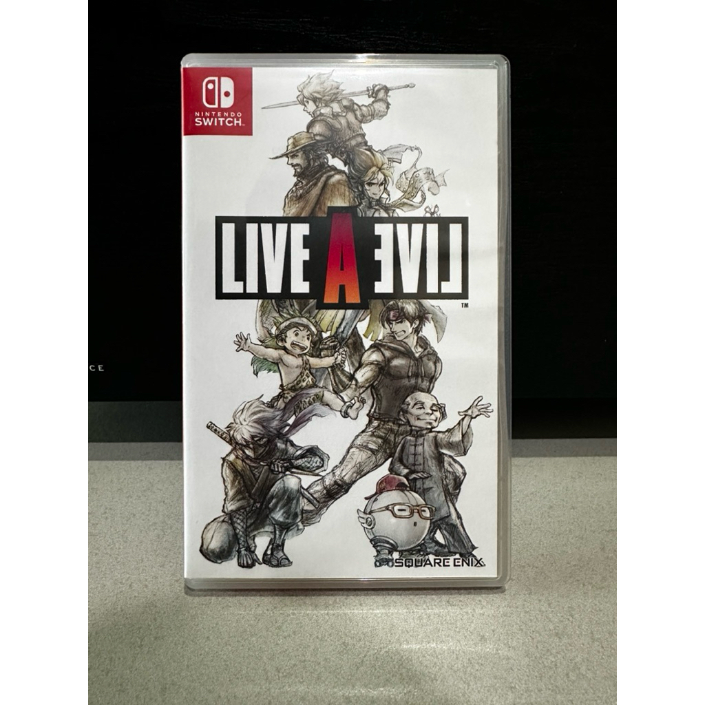แผ่นเกม LIVE A LIVE (ปก USA) [มือ 2] Nintendo Switch นินเทนโด สวิตช์ มือสอง NSW