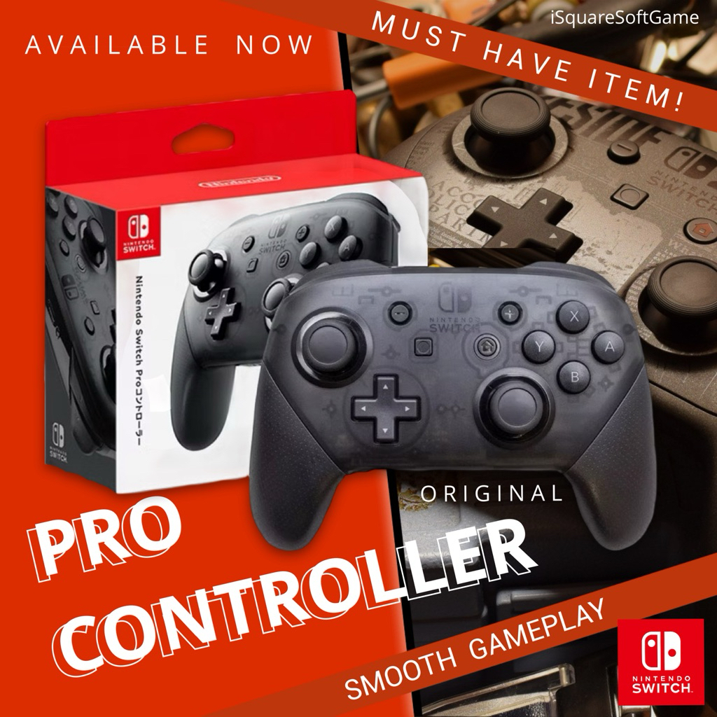 Nintendo Switch 1 PRO Controller Code: NEWISQU0000 ลดเพิ่ม 80.-จ้า