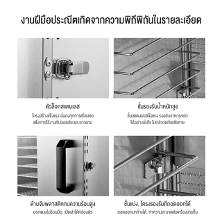 เครื่องอบผลไม้ ตู้อบลมร้อน 5/10/18/22 ชั้น สตรอเบอร์รี 1500W หรือการอบเครื่องเทศและเนื้อสัตว์ต่างๆ ทำอาหารได้หลากหล
