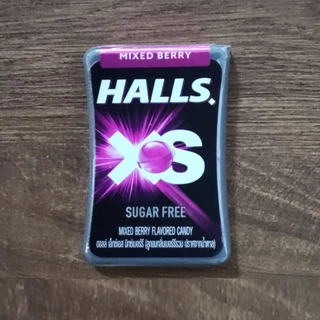 Halls XS Suger Free ลูกอม ฮอลล์ เอ็กซ์เอส ชูการ์ฟรี