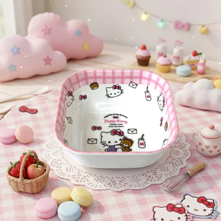 จาน ชามเมลามีน Hello Kitty Fun Forever ลิขสิทธิ์แท้ แบรนด์ Superware