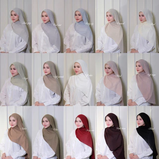 Vyra Premium Chiffon Shawl ฮิญาบชีฟองมุมโค้ง ขนาด 65x190 cm.