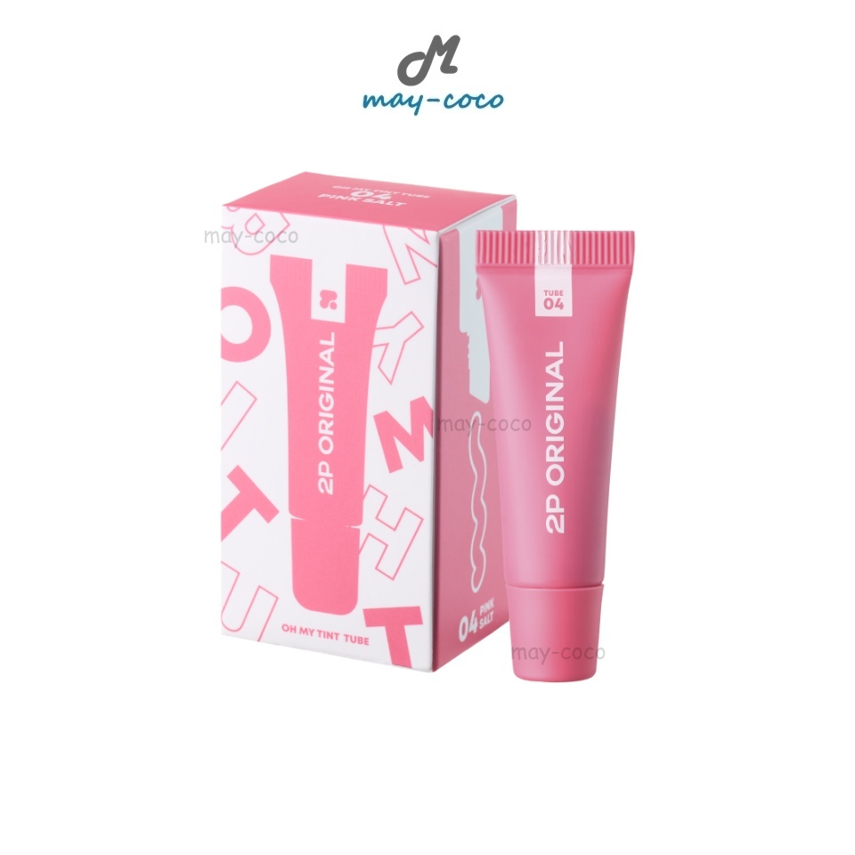 ถูก/แท้/มีไลฟ์ ลิป Oh My Tint Tube ลิปทินท์ 2P ทินท์ เนื้อละมุน เกลี่ยง่าย สีชัด ติดทน ทิ้งสเตน