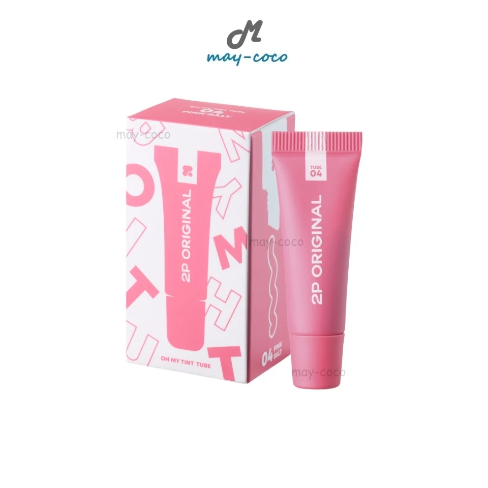 ถูก/แท้/มีไลฟ์ ลิป Oh My Tint Tube ลิปทินท์ 2P ทินท์ เนื้อละมุน เกลี่ยง่าย สีชัด ติดทน ทิ้งสเตน