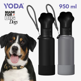 (JUMBO) YodaBottle กระติกน้ำเย็นสัตว์เลี้ยง 950มล สลักชื่อ ฟรี
