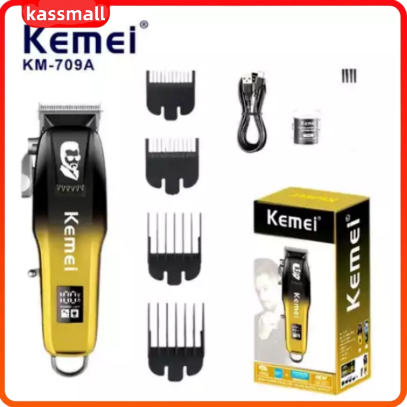 ปัตตาเลียนไร้สาย KM-709A ตัดผมมืออาชีพ พร้อมชุด อุปกรณ์ ของแท้