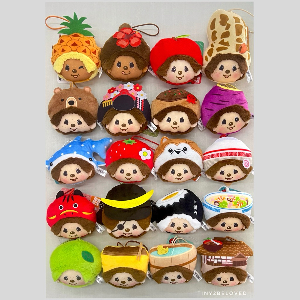 Monchhichi พวงกุญแจ ประจำจังหวัดของญี่ปุ่น