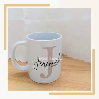 Ceramic mug ~~*แก้วมัค 11 Oz. สกรีนชื่อ (สามารถเปลี่ยนข้อความได้)
