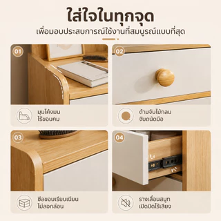 CC🔥ikea โต๊ะข้างเตียงสไตล์โมเดิร์น ลิ้นชักเก็บของ ตู้เก็บของ ตู้ลิ้นชัก ติดตั้งง่าย
