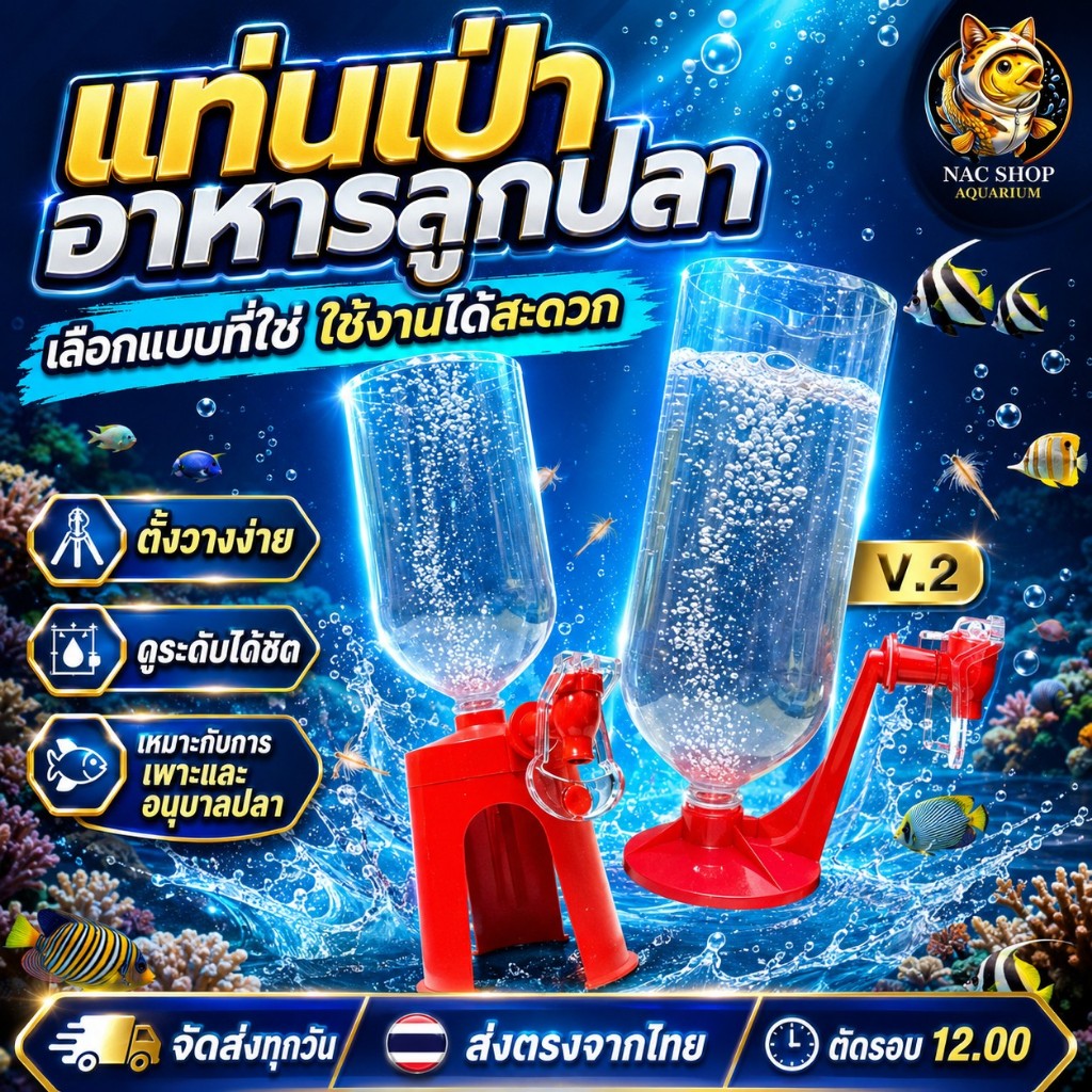 Hash Tank แท่นวางถังฟักอาทีเมีe สำหรับเพาะฟักไข่อาทีเมีe ใช้งานง่าย เหมาะฟาร์มปลา มีรุ่นใหม่ V2 แล้วนะรู้ปเปล่า !