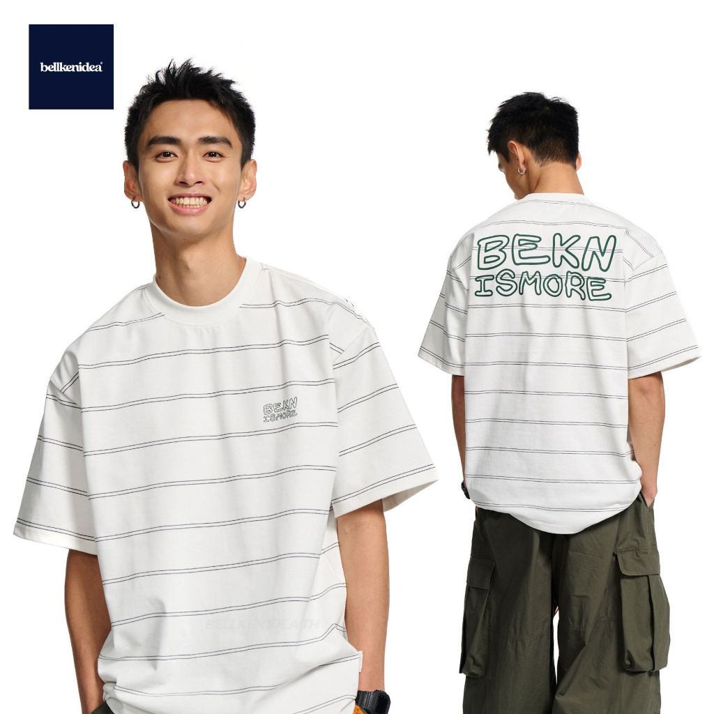 BELLKEN MORE TEE เสื้อโอเวอร์ไซส์ OVERSIZED ผ้าพรีเมี่ยม (HEAVY COTTON 100%) ผ้าทิ้งตัวอยู่ทรง UNISEX