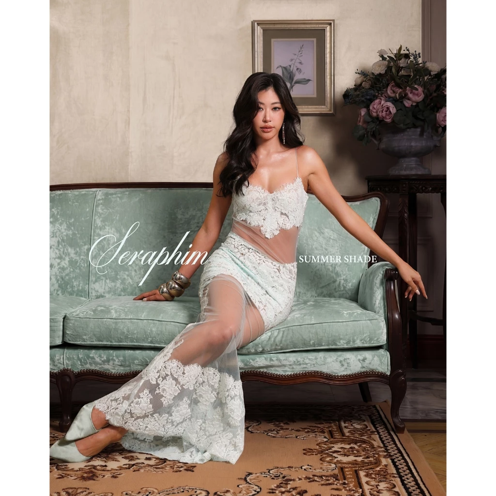 Fabrique.co - Seraphim Dress เดรสยาว เดรสลูกไม้ ชุดเดรส เดรสไปงานแต่ง เดรสออกงาน ชุดเดรสยาว เดรสแฟชั่น ชุดลูกไม้