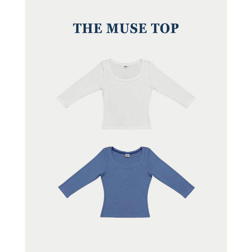 AHOLICBKK | The Muse Top - เสื้อแขนยาว