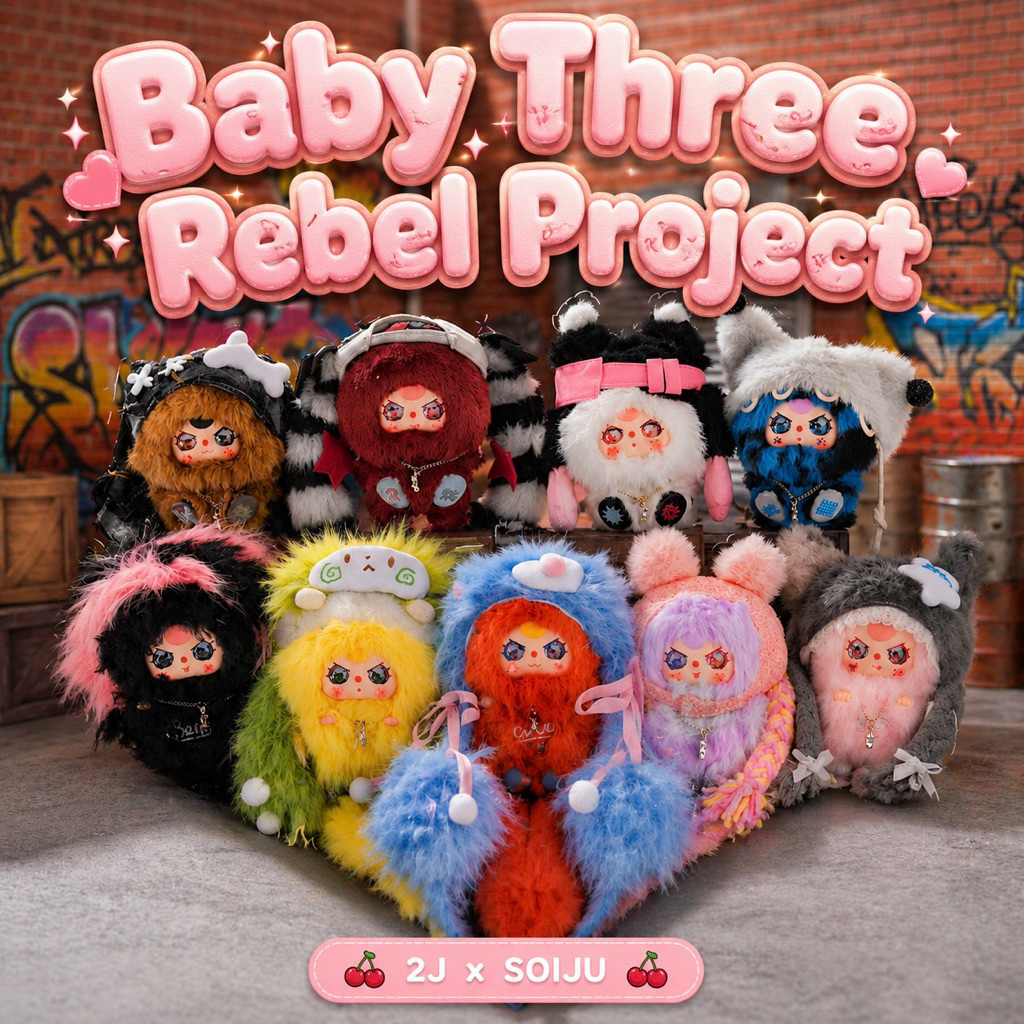 🪩 พร้อมส่งในไทย ᯓ ✈︎ BBT Rebel Project~🛼 * แบบระบุตัว