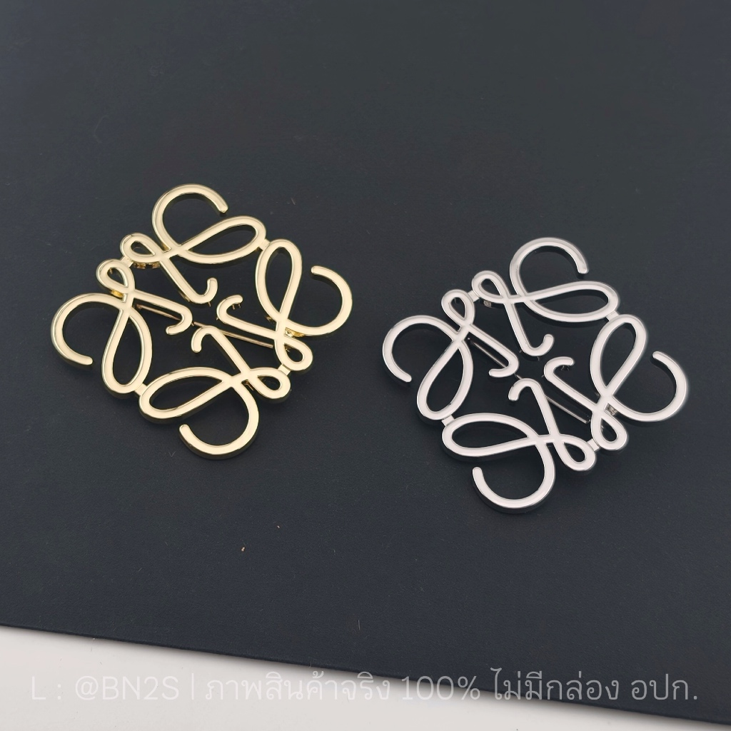 เข็มกลัดแฟชั่น ติดสูท ติดเสื้อ งาน 1:1 LEW Logo Brooch อะไหล่เงิน ทอง งานปั๊มโลโก้ พร้อมส่งในไทย งานดีมาก ส่งไว หนา ทน