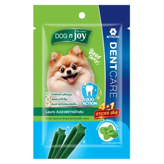 Dog n joy เดนแคร์ DenT Care ขนมขัดฟันสุนัข ขนาดซอง 70-160 กรัม