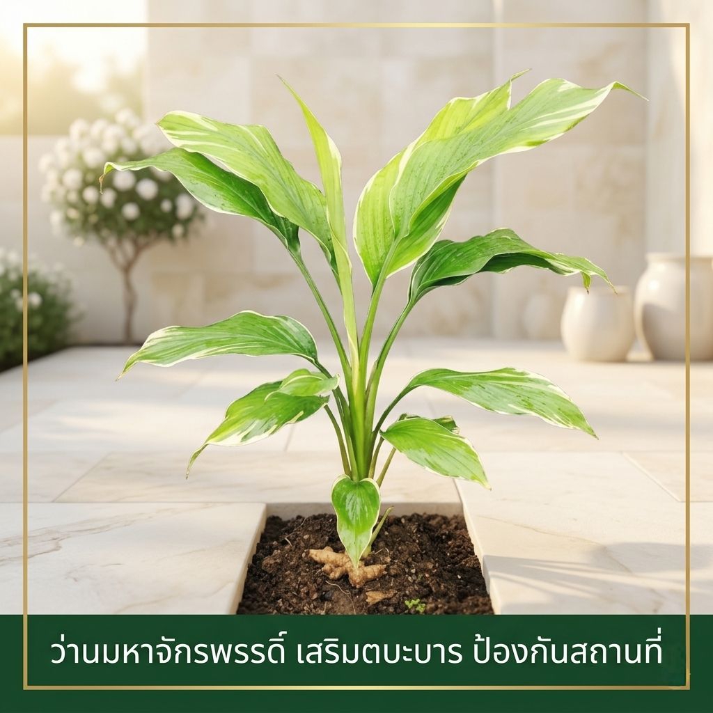 ว่านมหาจักรพรรดิ์ 1ในว่านว่านโบราณคุ้มครองป้องกันสถานที่