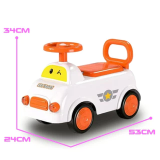 ⭐️Y&YToys Kids⭐พร้อมส่ง รถขาไถของเล่นเด็ก มีเสียง-แสงไฟ-พนักพิง-ที่เก็บของใต้ที่นั่ง