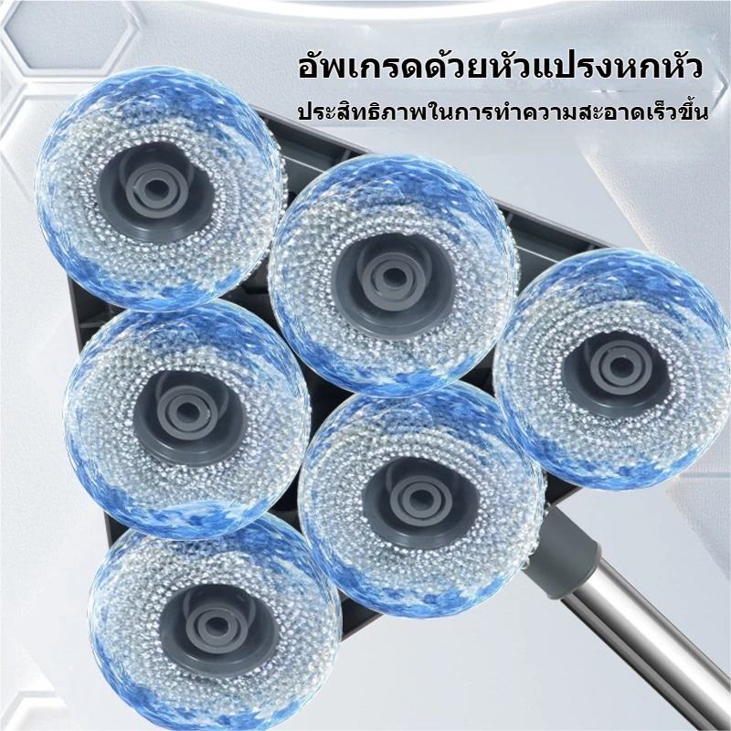 แปรงขัดพื้น 3in1 คราบสกปรก ทุกพื้นที่ ลวดสแตนเลสแข็งแรง ทนทานยาวนาน ด้ามยาว ใช้งานสะดวก ขัดพื้นง่าย