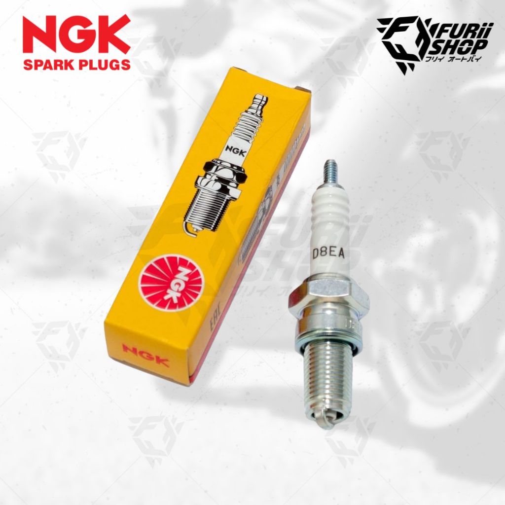 หัวเทียน NGK D8EA / DR8EGP สำหรับ GPX Demon 150 GN/GR | Legend150 / 200 | Gentelman 200 | HONDA JX 1