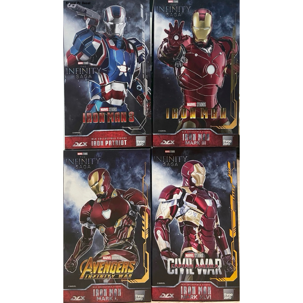 🔥ราคาเดียว🔥 DLX Iron Man [Threezero] ⚠️อ่านรายละเอียดก่อนสั่งซื้อ⚠️