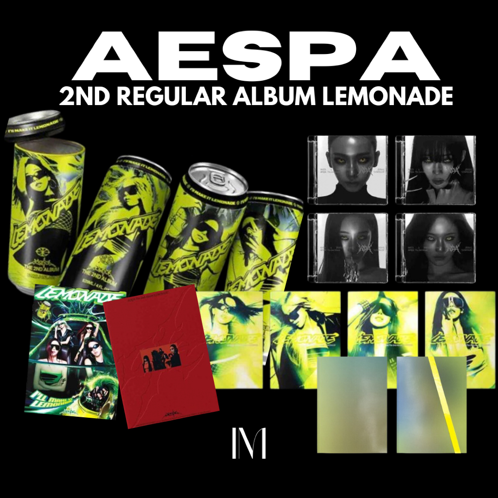 [พร้อมส่ง] aespa - 2nd Regular Album LEMONADE