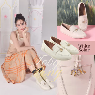 Minx รุ่น Toby pony รองเท้าโลฟเฟอร์หนัง พื้นบุฟองน้ำนุ่ม ประดับชาร์มโพนี่
