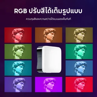 JQVITEK ไฟส่องเซลฟี่พกพา ไฟไลฟ์สด ไฟสำหรับมือถือ ไฟถ่ายรูป TL61 มีคลิปหนีบ ปรับสีและความสว่างได้ ใช้ได้ทุกสถานการณ์