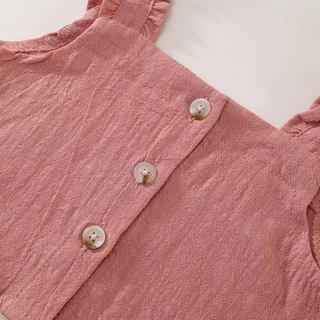Hania Kids ชุดเซ็ตเสื้อ+กระโปรง สไตล์เกาหลี สำหรับเด็กผู้หญิง - K4125434