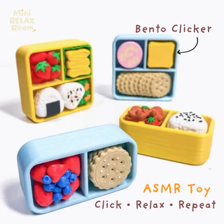 🍱Bento Clicker ASMR ของเล่นกดคลายเครียด เสียงคลิกเพลิน ฟิดเจ็ตจิ๋ว ลายข้าวกล่องญี่ปุ่นน่ารัก