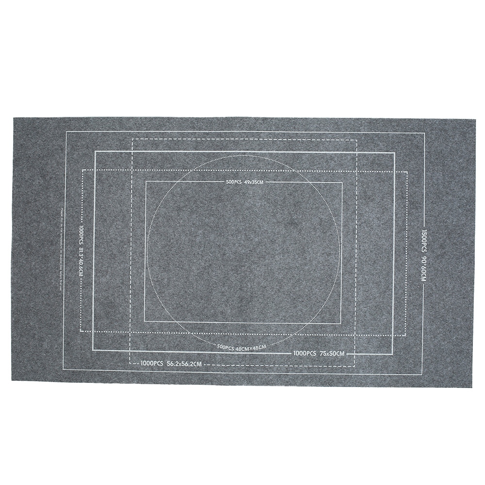 Puzzle Mat Jigsaw Puzzle Accessories Roll-Up Puzzle Underlay Felt Cloth