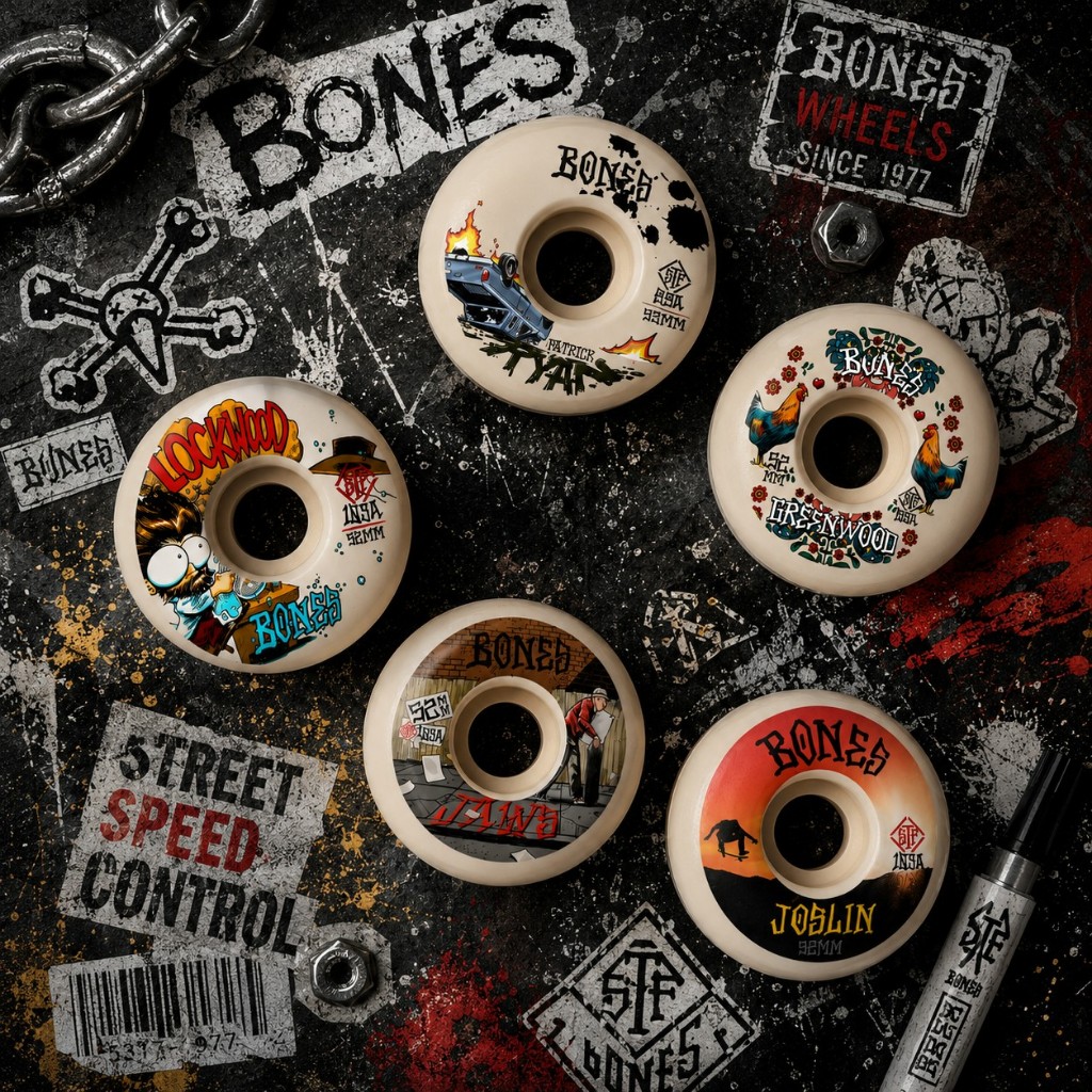 BONES STREET TECH FORMULA SKATEBOARD WHEEL | ล้อสเก็ตบอร์ดโบนส์ นำเข้าจากอเมริกา [สินค้าพร้อมส่งจากไทย ของแท้ 100%]